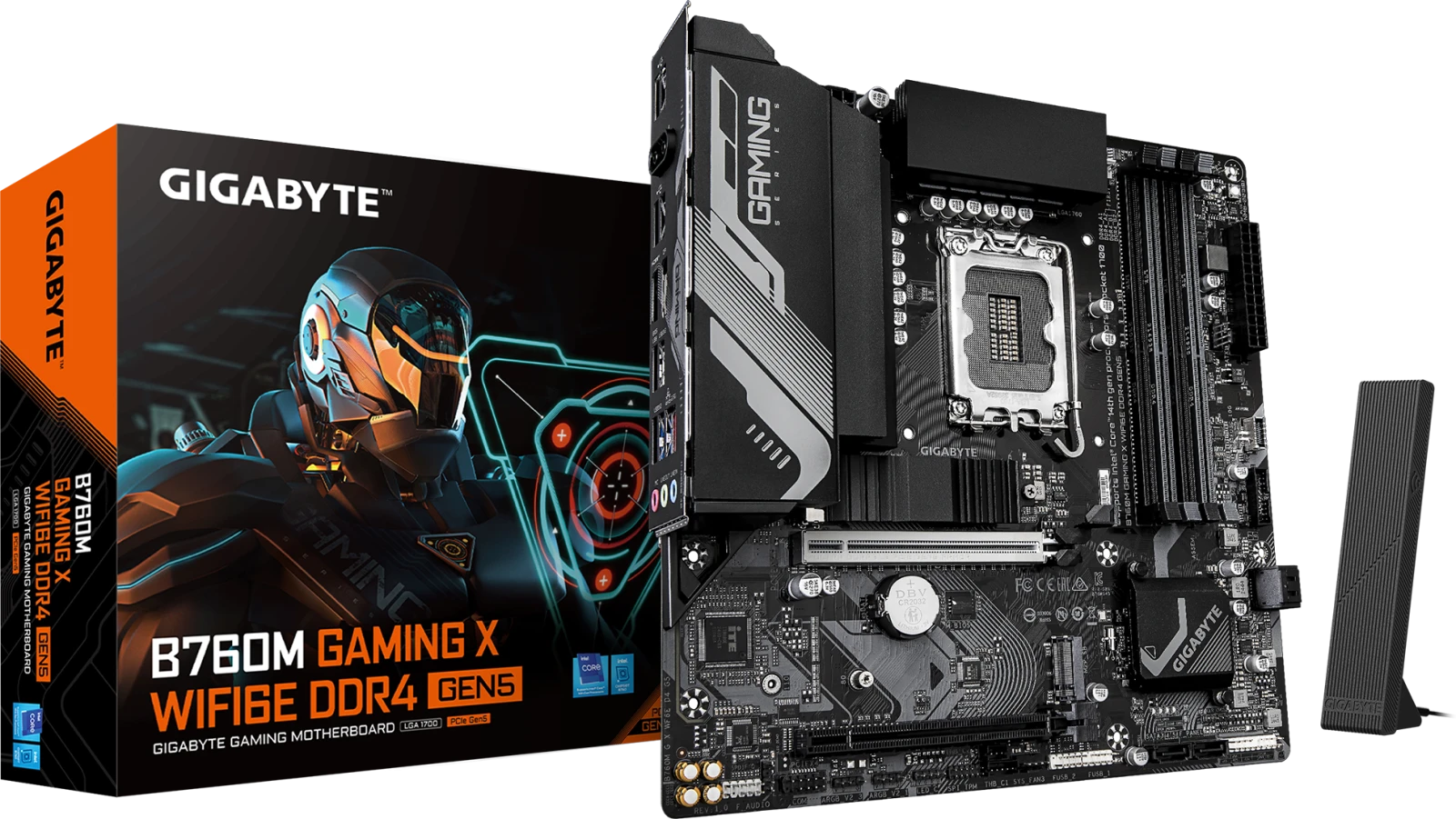 Gigabyte B760M GAMING X WIFI6E DDR4 GEN5